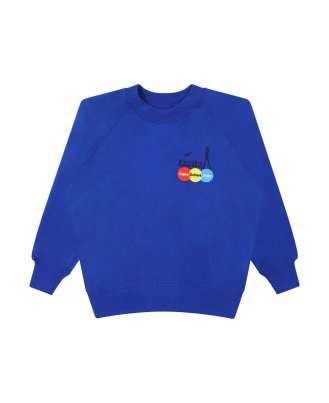 Girls Crew Neck Sweatshirt Emb Logo